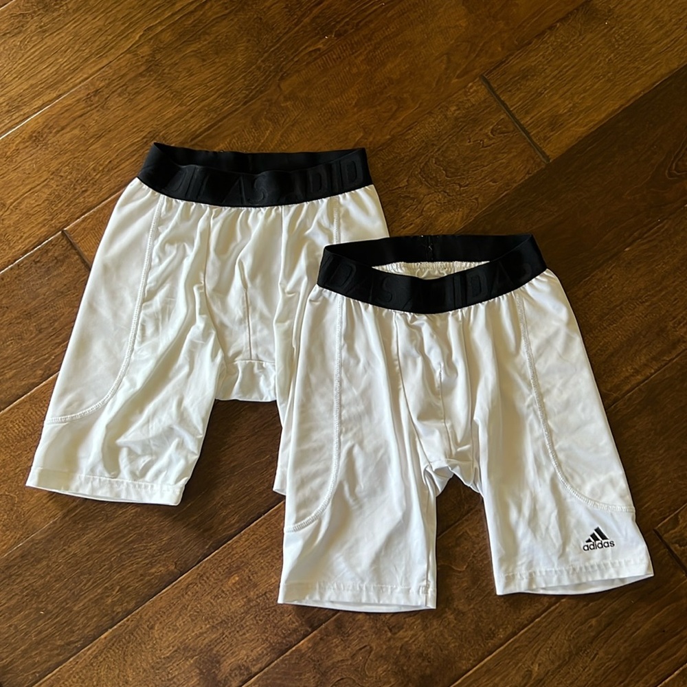 Boys Adidas Climalite Compression Shorts.